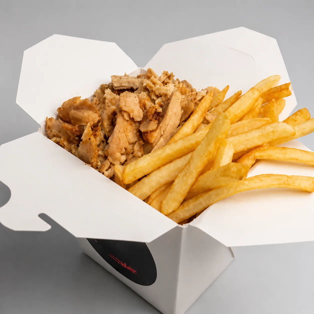 Kebab Grill Gyros with fries